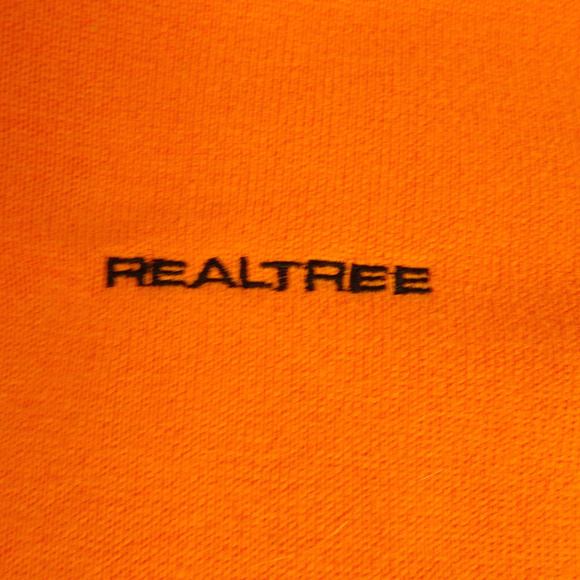 Realtree Orange Fleece Hunting Qtr Zip Jacket Sm - Picture 3 of 4
